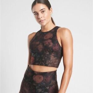 Athleta Conscious Crop Printed A-C, Antoinette Norwegia XS